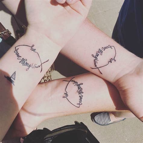 sibling tattoos for 3